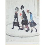 Lowry, Laurence Stephen 1887-1976 British AR, The Family.
