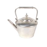 An Edwardian novelty silver kettle lighter