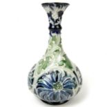 A William Moorcroft Florian Ware Daisy pattern vase, circa 1903