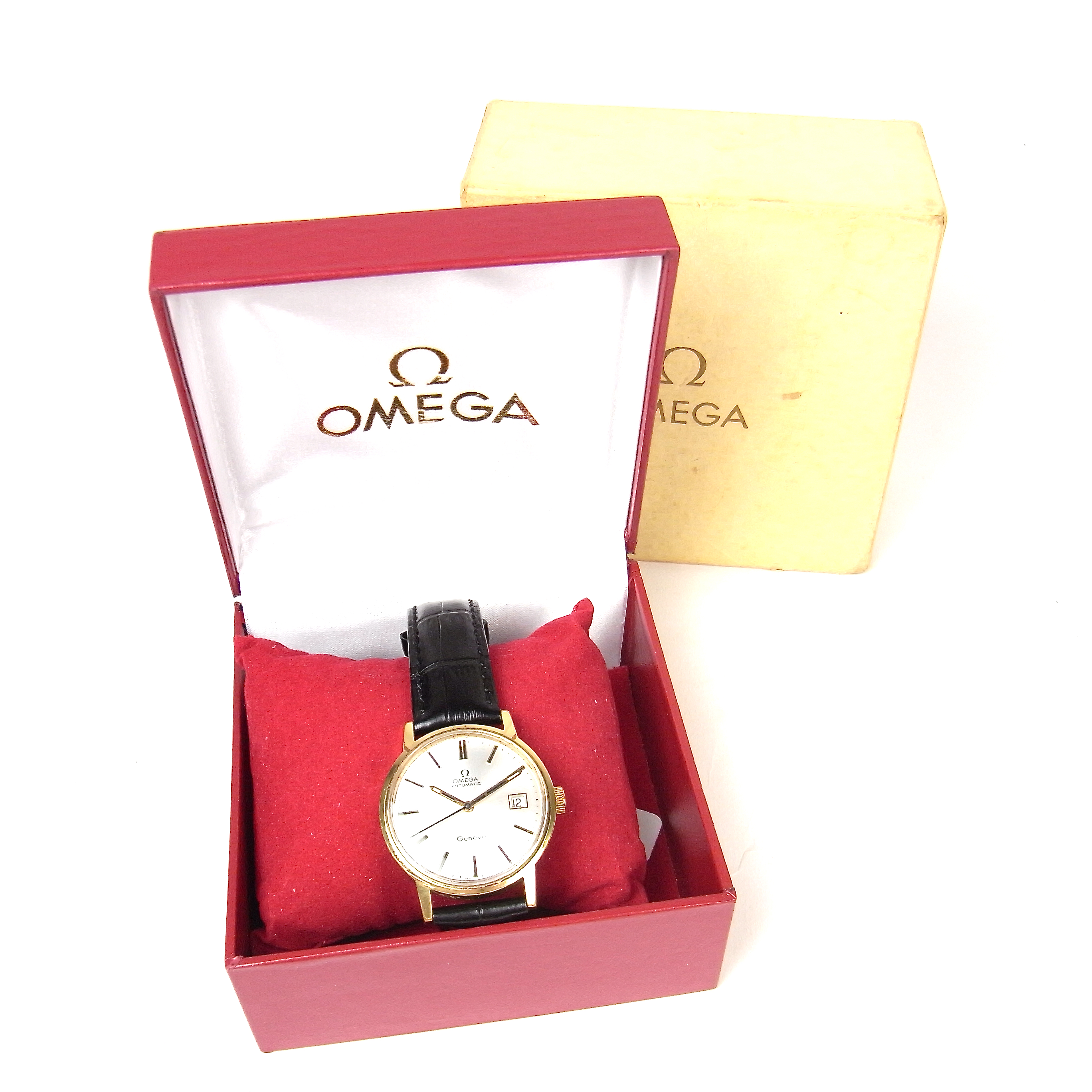 Omega Genève gold plated automatic watch. - Image 2 of 2
