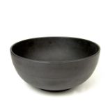 A Victorian Wedgwood black basalt bowl, 19th century