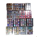 Yu-Gi-Oh! : A large collection of Yu-Gi-Oh! trading game cards