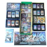 Yu-Gi-Oh! : A large collection of Yu-Gi-Oh! trading game cards
