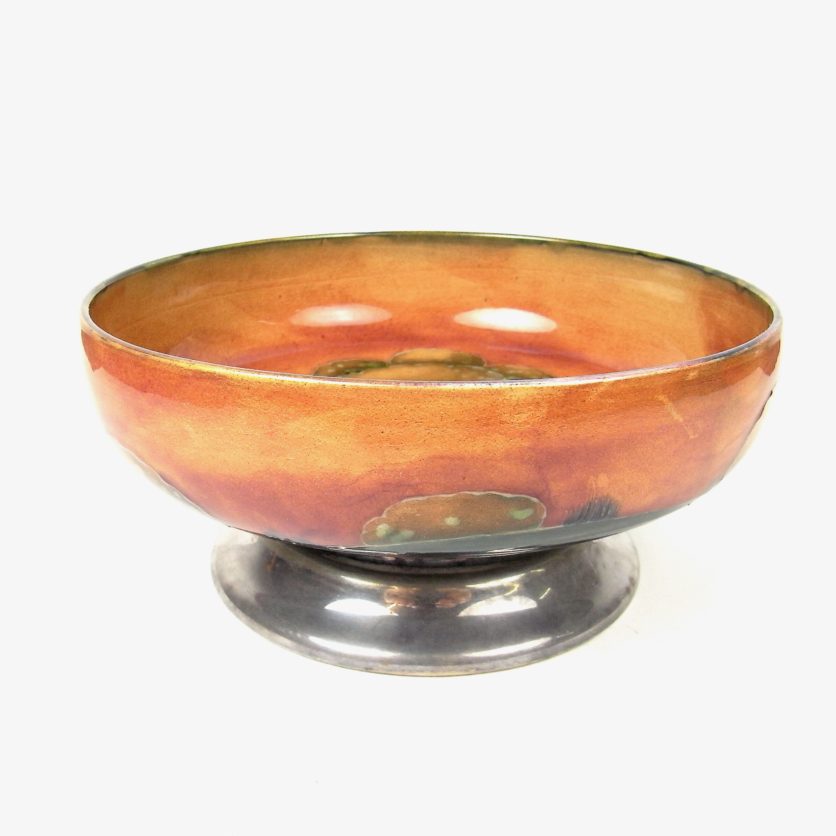 A large William Moorcroft Eventide pattern bowl, circa 1920 - Image 2 of 2