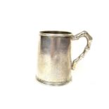 A Chinese silver miniature tankard, late 19th century