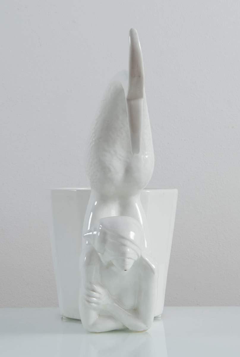 Giulio Ciniglia per Vivai del Sud, Cachepot-scultura “Sirena”, Anni ‘70. - Image 2 of 2