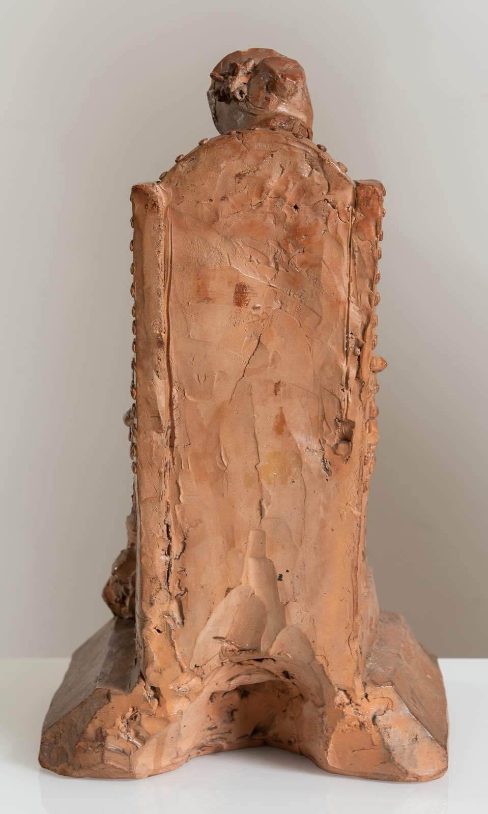 Scultura in terracotta raffigurante “Nobildonna seduta”, 1883. - Bild 5 aus 5