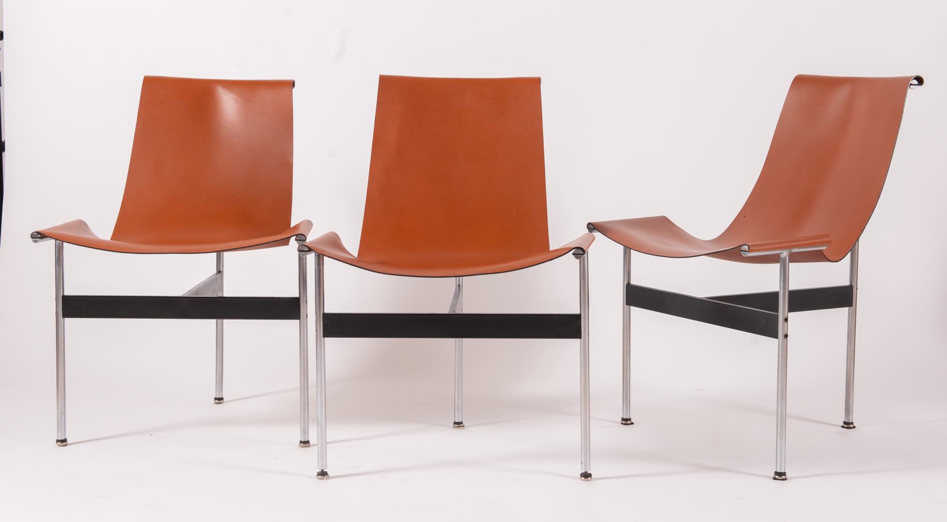 William Katavolos, Douglas Kelly & Ross Littell, Sei sedie modello T chair 4LC. - Image 3 of 6