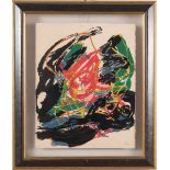 Karel Appel (Amsterdam 1921 - Zurigo 2006), “Composizione”.