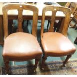 A set of six Victorian mahogany dining chairs (6) Condition Report: Available upon request