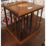 A miniature mahogany revolving bookcase (def) Condition Report: Available upon request