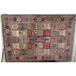 A Kashmir rug with with panel design, 170cm x 118cm Condition Report: Available upon request