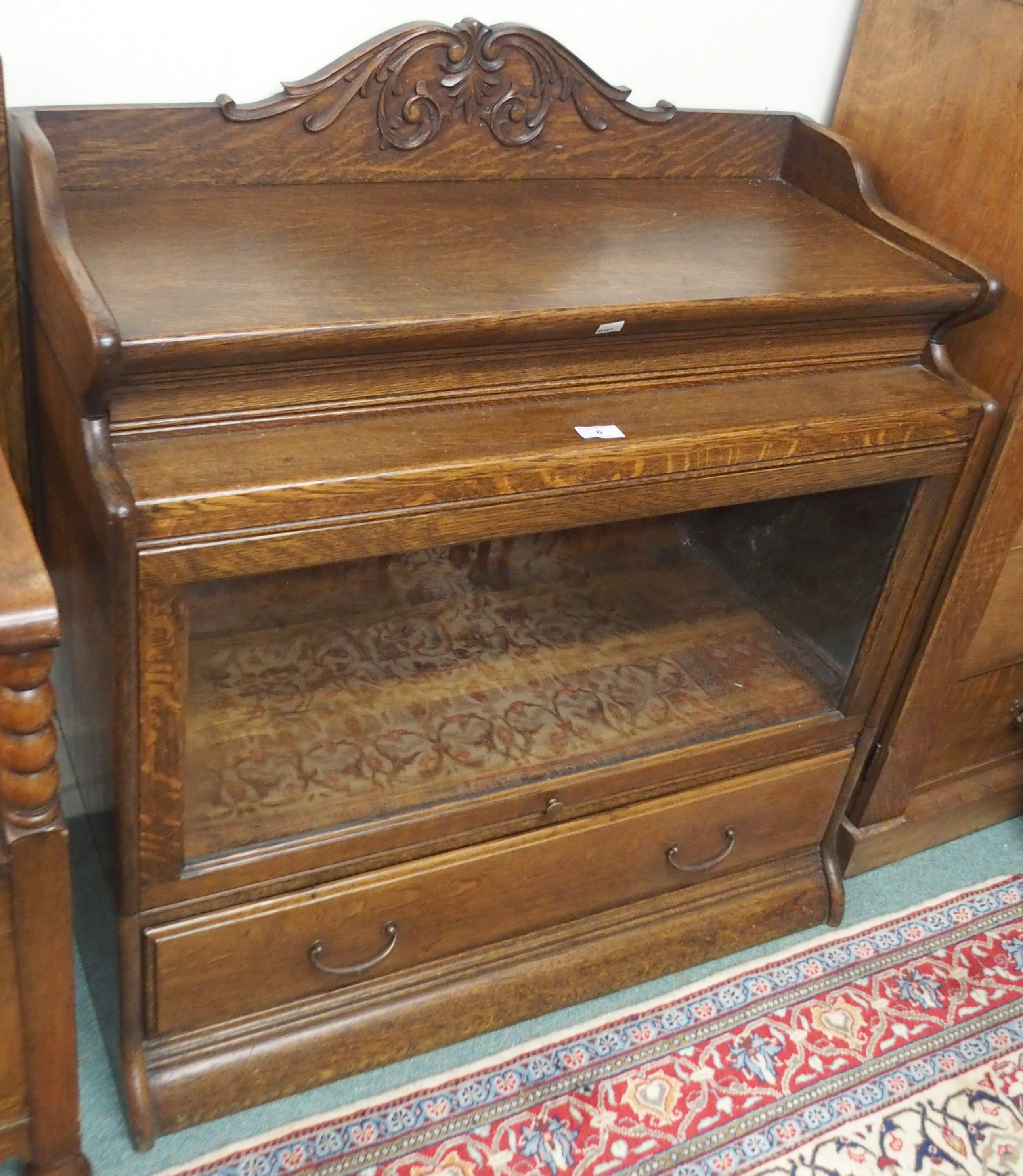 An oak stacking bookcase Condition Report: Available upon request