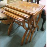 A nest of three reproduction tables Condition Report: Available upon request