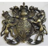 Eight resin heraldic wall plaques 34cm high x 38cm wide (8) Condition Report: Available upon