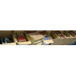 A family bible and eight boxes of books (9) Condition Report: Available upon request