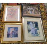 Twenty one assorted prints and frames (21) Condition Report: Available upon request