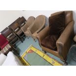 Two Lloyd loom chairs, an armchair and six dining chairs (9) Condition Report: