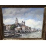 HENDRIK CORNELIS KRANENBURG Amsterdam, signed, oil on canvas, 40 x 50cm Condition Report: