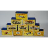 A collection of Lesney and Matchbox models of Yesteryear all in original boxes Condition Report: