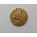A US gold five dollar coin, 1910 Condition Report: Available upon request