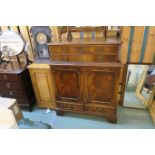 A media cabinet and a bedside cabinet (2) Condition Report: Available upon request