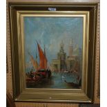 CONTINENTAL SCHOOL The Grand Canal, Venice, oil on canvas, 46 x 35cm Condition Report: Not available