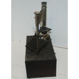 A Beck "Star" microscope in original case Provenance: The Late Dr Helen. E. C. Cargill Thompson