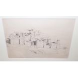 ALEXANDER GRAHAM MUNRO Ounila Valley, signed, pencil sketch, dated, 1927, 23 x 32cm and ELSPETH