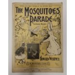 A lot consisting of various vintage sheet music to include popular songs with The Mosquito Parade, A