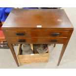 An Art Deco oak free standing canteen of cutlery, by Sorley of Glasgow, twelve settings (110