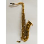 A made for the US market 1947 Selmer Balanced Action Tenor saxophone in brass, serial number 35301