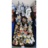 Assorted ceramic and other animals and figures Condition Report: Not available for this lot