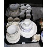 Hornsea Fleur tablewares, Royal Doulton Minerva teawares and a Grafton teaset Condition Report: