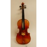 A one piece back violin 36 cm Condition Report: Available upon request