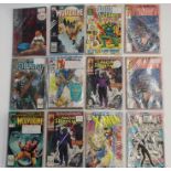A collection of approximately two hundred Marvel comics including Damage Control, Doctor Strange,