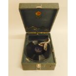 A Soviet era Russian HKM gramaphone Condition Report: Available upon request