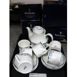 A Royal Doulton Juno pattern tea service (with boxes) Condition Report: Not available for this lot