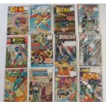 A collection of approximately one hundred and fifty DC comics including Action Comic, Superman,