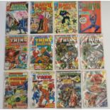 A collection of approximately two hundred Marvel comics including The Power of Warlock, Omega,
