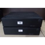 A lot comprising two Linn LK240 single speaker power amplifiers serial numbers 003973 and 003968 (