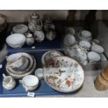 A large quantity of Japanese egg shell porcelain teawares including cups, saucers, coffee and