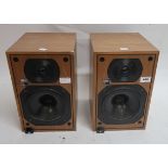A pair of B & W Bowers and Wilkins DM1200 loudspeakers serial numbers 00115 and 00116 (af) Condition