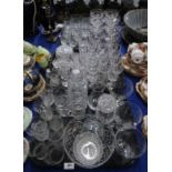 A quantity of cut glass and crystal including Stuart Condition Report: Available upon request