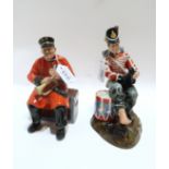 Two Royal Doulton figures including Drummer Boy and Past Glory Condition Report: Available upon