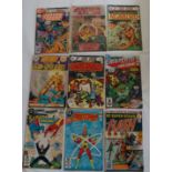 A collection of approximately two hundred and fifty DC comics including Batman, Captain Carrot,