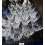 A part suite of Edinburgh crystal drinking glasses Condition Report: Available upon request