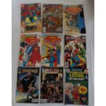 A collection of approximately two hundred and fifty DC comics including Justice League, New Teen