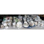 A lot comprising a quantity of 19th/20th century Royal commemorative china to include a Foley cup