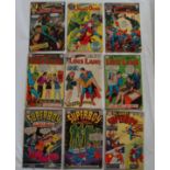 A collection of approximately one hundred and fifty DC comics including Jimmy Olsen, Superboy,